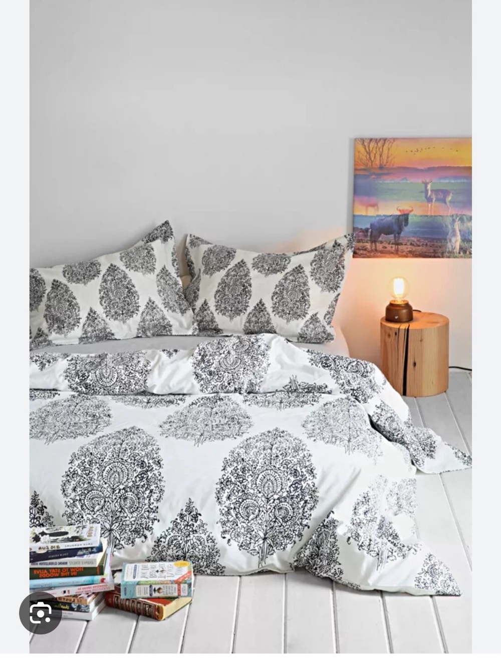 Urban Outfitters/ plum & bow duvet + shams